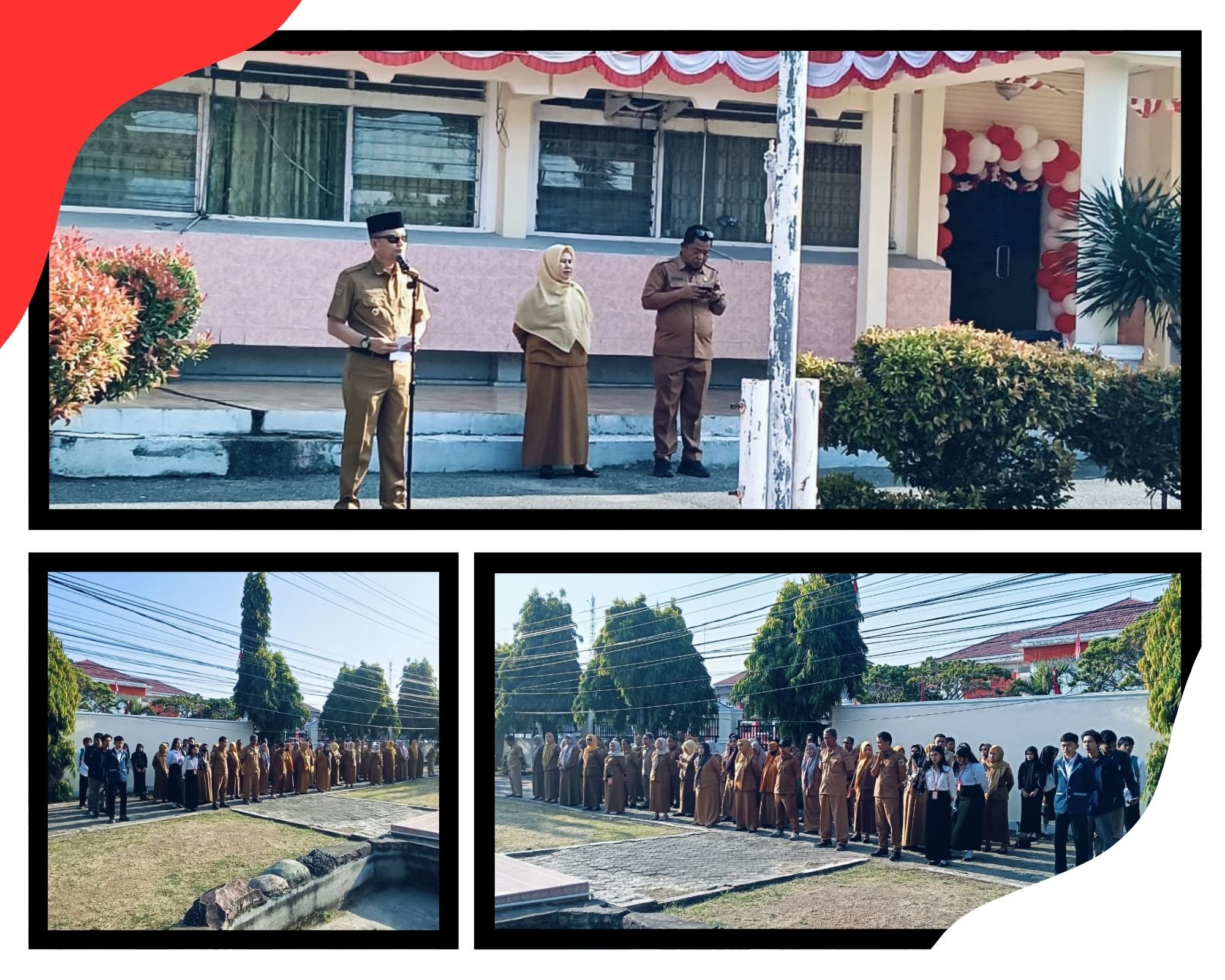 Pimpin Apel Pagi, Kadis Koperasi & UKM Sulteng Tekankan Kedisiplinan dan Kesiapan Penilaian Menyambut Hari Kemerdekaan RI