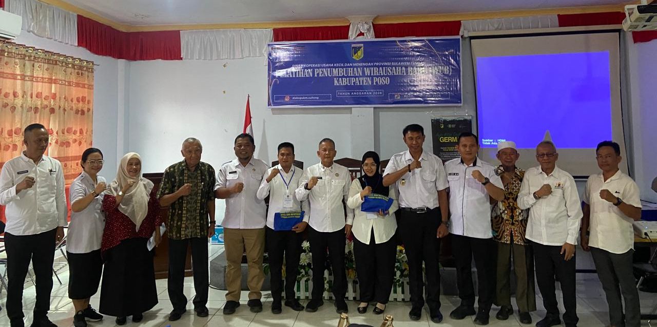 Sulteng Kebut Target 25 Ribu Wirausaha Baru Lewat "Berani Harmoni", Pelatihan Kini Sasar Kab. Poso