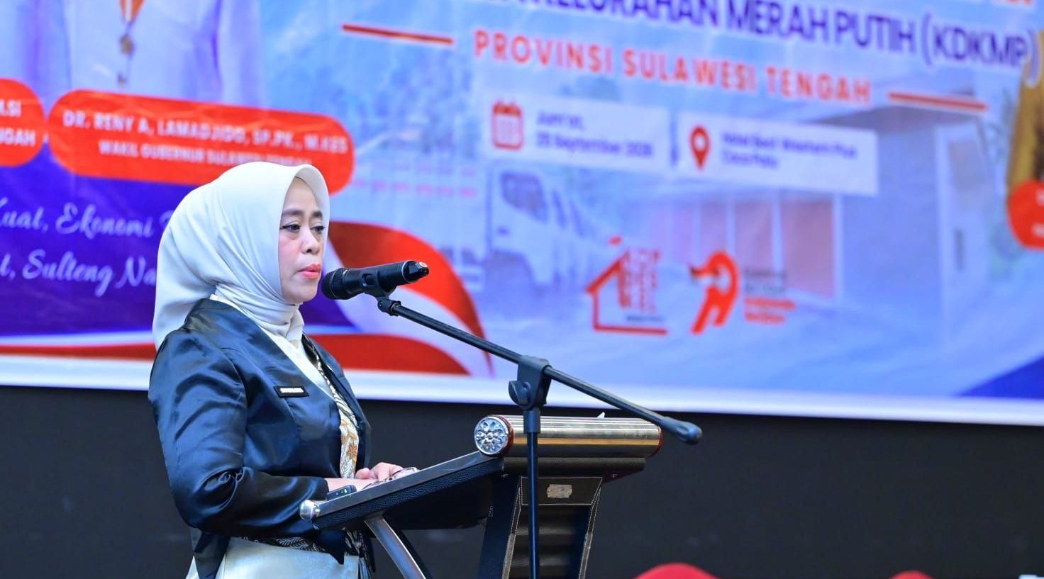 Rapat Koordinasi dan Evaluasi KDKMP Sulawesi Tengah "Dari Desa Kita Bangun Kekuatan, dari Koperasi Kita Satukan Potensi, dan dari Kebersamaan Kita Wujudkan Kesejahteraan"
