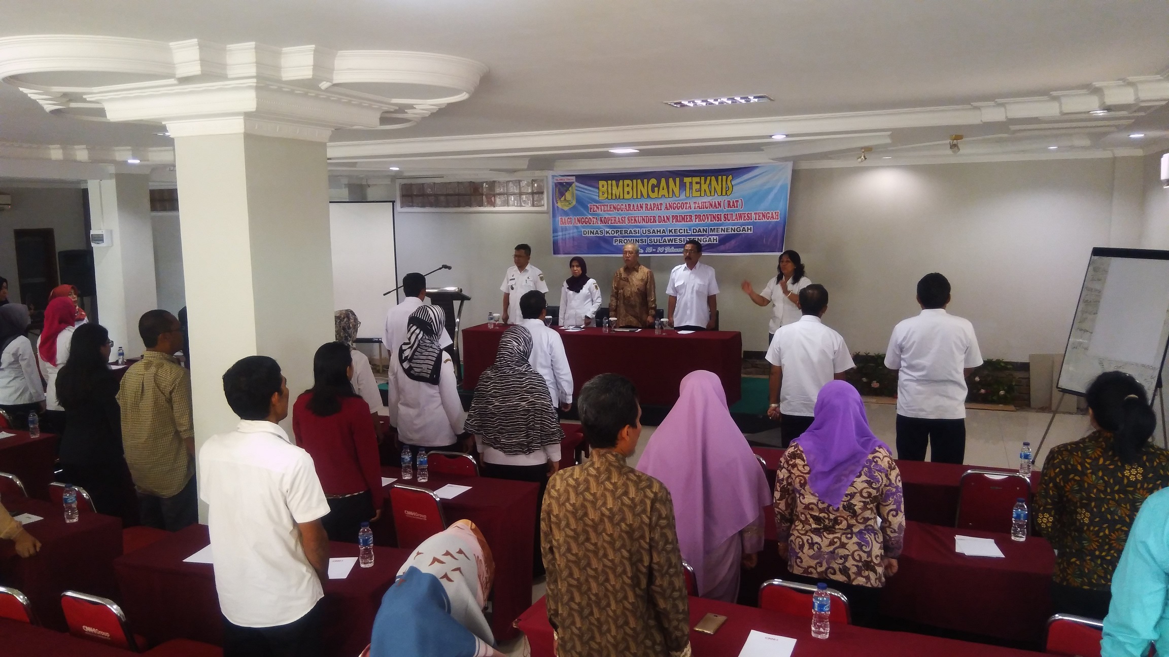 Bimbingan Teknis Penyelenggaraan Rapat Anggota Tahunan (RAT) Bagi Anggota Koperasi Sekunder dan Primer Provinsi Sulawesi Tengah