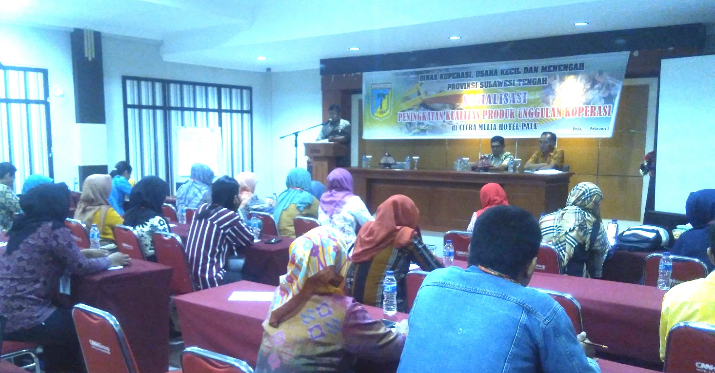 Sosialisasi Peningkatan Kualitas Produk Unggulan Koperasi: Upaya Dinas Koperasi dan UKM Bersama Membangun Perekonomian Masyarakat Daerah Terdampak Bencana Pasigala