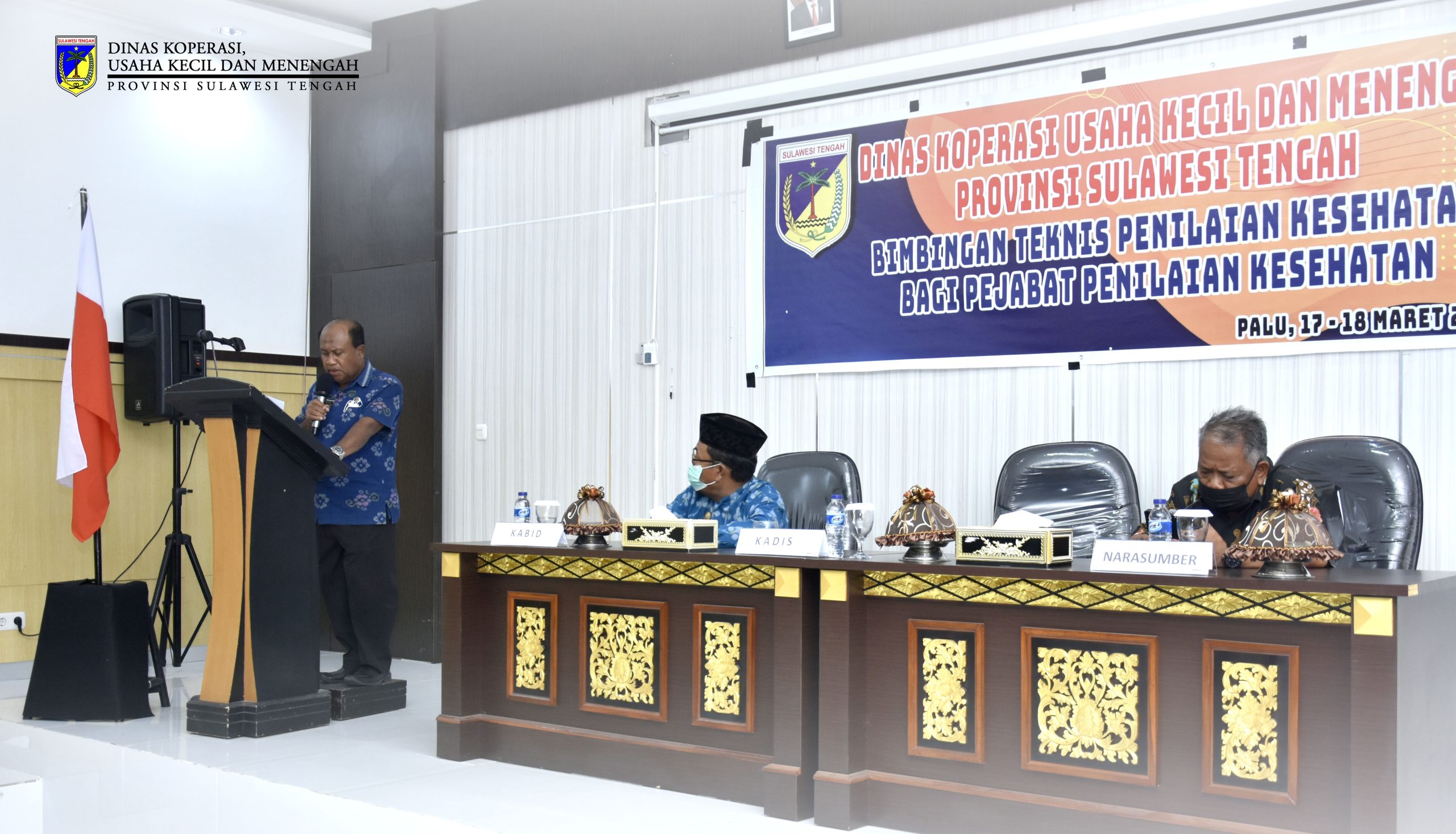 BIMTEK PENILAIAN KESEHATAN KOPERASI SULAWESI TENGAH TAHUN 2022