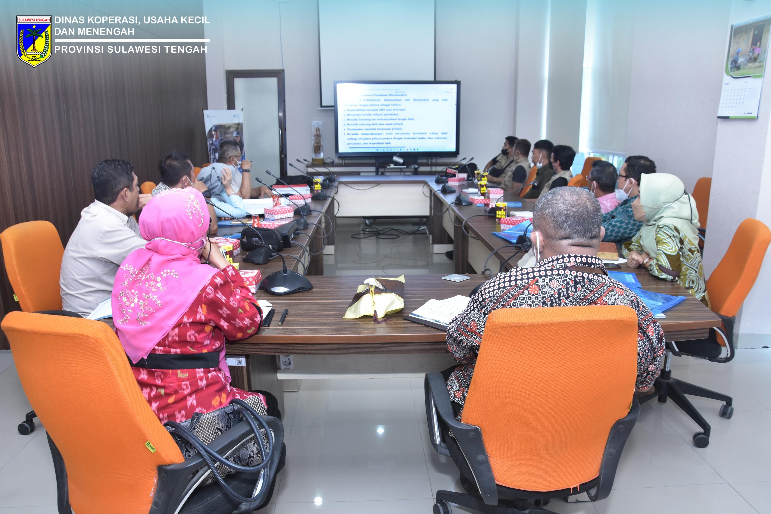 RAPAT KOORDINASI PERSIAPAN REKRUITMEN ENUMERTOR PENDATAAN LENGKAP KOPERASI DAN UMKM 2022