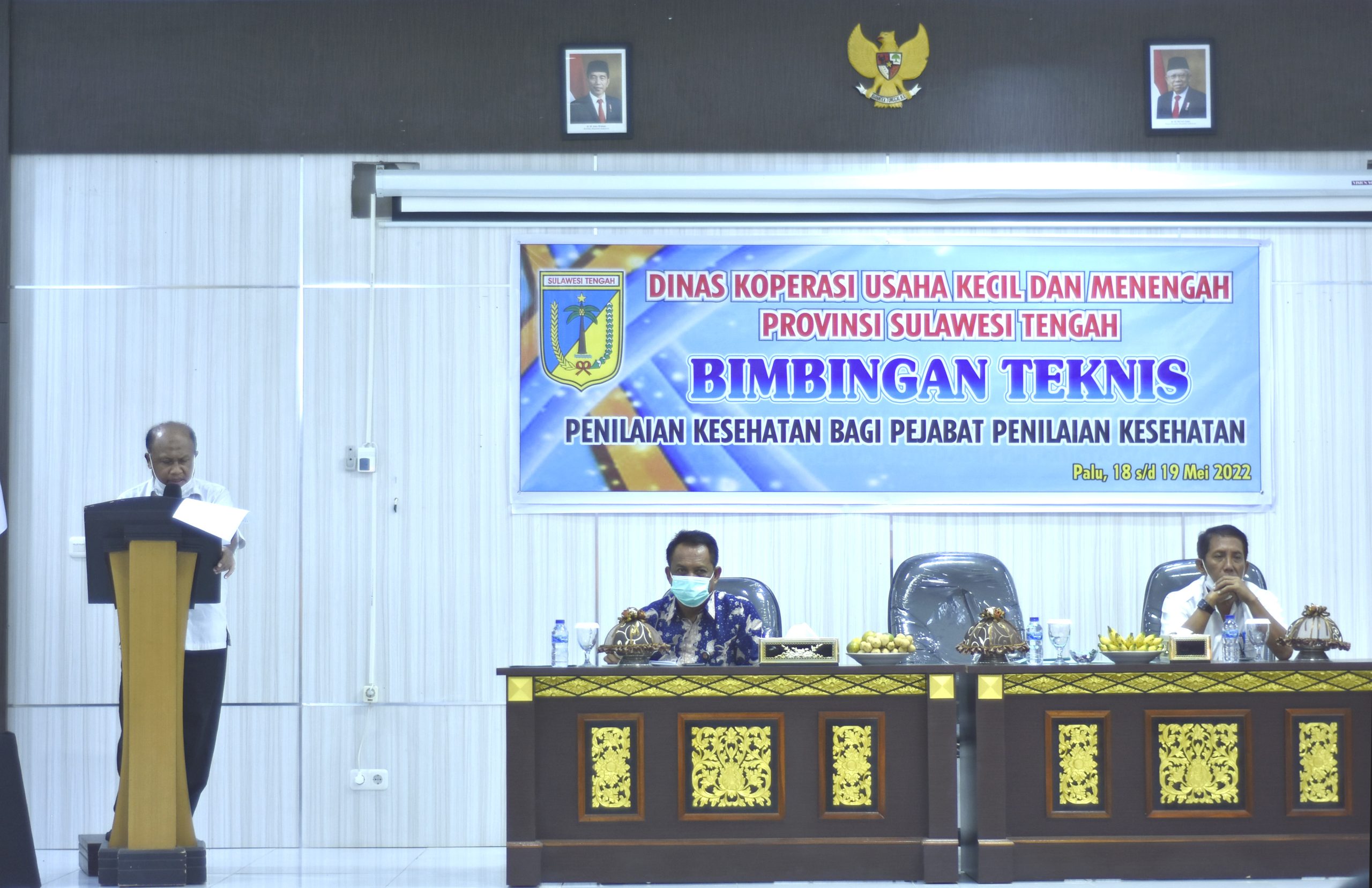 PENILAIAN KESEHATAN KOPERASI BAGI PEJABAT PENILAI KOPERASI, PROVINSI, KABUPATEN DAN KOTA SE SULWESI TENGAH
