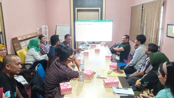 DKIPS Lakukan Desk PPID Tingkat Provinsi Sulawesi Tengah Tahun 2023