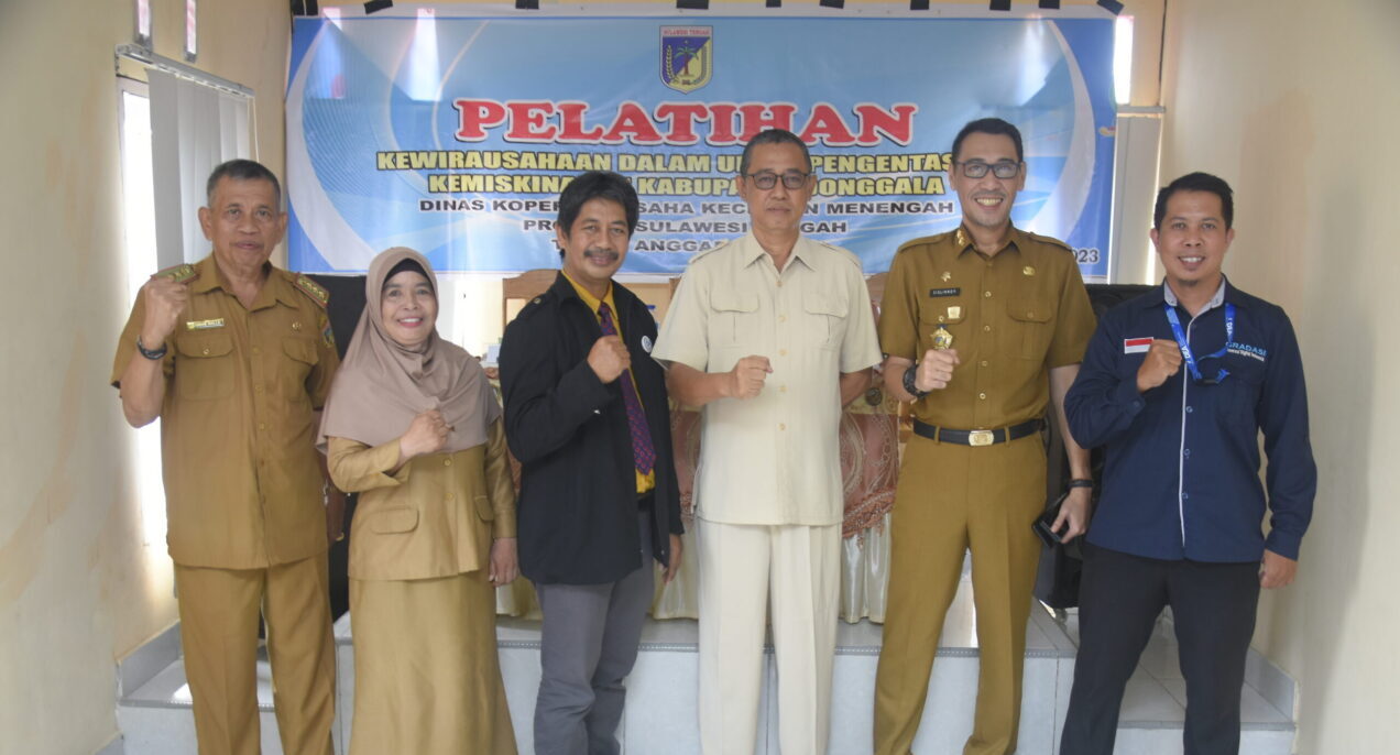 PELATIHAN KEWIRAUSAHAAN DALAM UPAYA PENGENTASAN KEMISKINAN DI KABUPATEN DONGGALA TAHUN ANGGARAN 2023