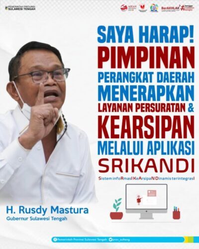 Pendampingan Bimtek Pelaksanaan Penerapan Aplikasi Sistem Informasi Kearsipan Dinamis Terintegritas (SRIKANDI) Pada Dinas Koperasi UKM Provinsi Sulawesi Tengah Tahun 2023 Oleh Arsiparis Dispusaka Provinsi Sulawesi Tengah