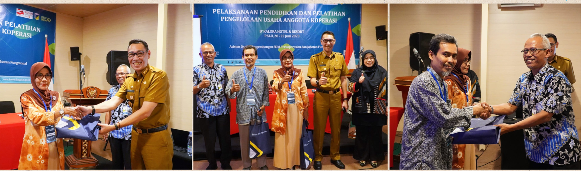 Pendidikan dan Pelatihan Pengelolaan Usaha Anggota Koperasi, Kerjasama antara Kemenkop UKM RI dengan Dinas Koperasi & UKM Prov. Sulteng