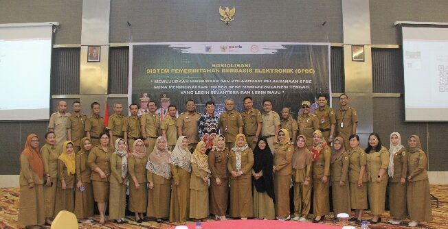 Sosialisasi oleh DKIPS Sulteng Untuk Meningkatkan Indeks SPBE Tahun 2023