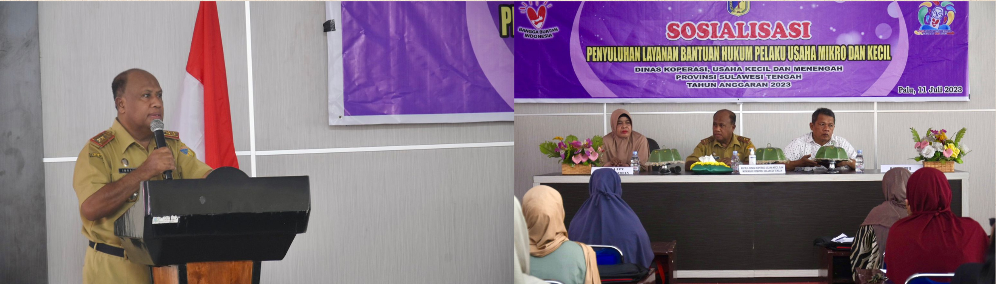 Sosialisasi Penyuluhan Layanan Bantuan Hukum Pelaku Usaha Mikro dan Kecil