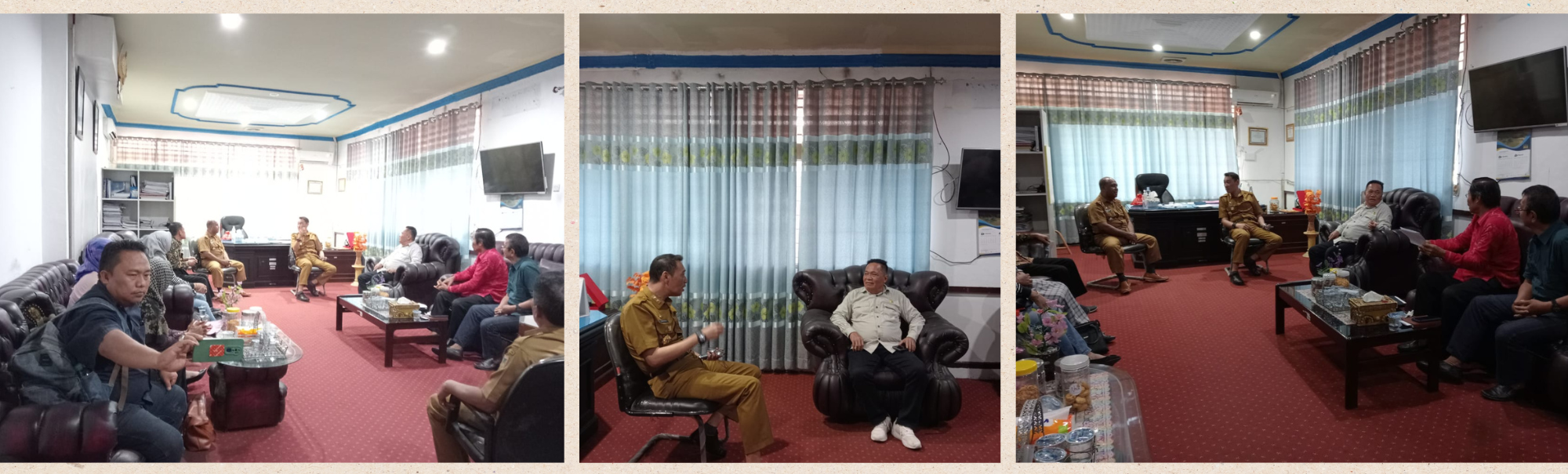 Kunjungan Anggota DPRD dan Ketua Dekopinwil Provinsi Sulteng ke Dinas Koperasi & UKM Provinsi Sulawesi Tengah