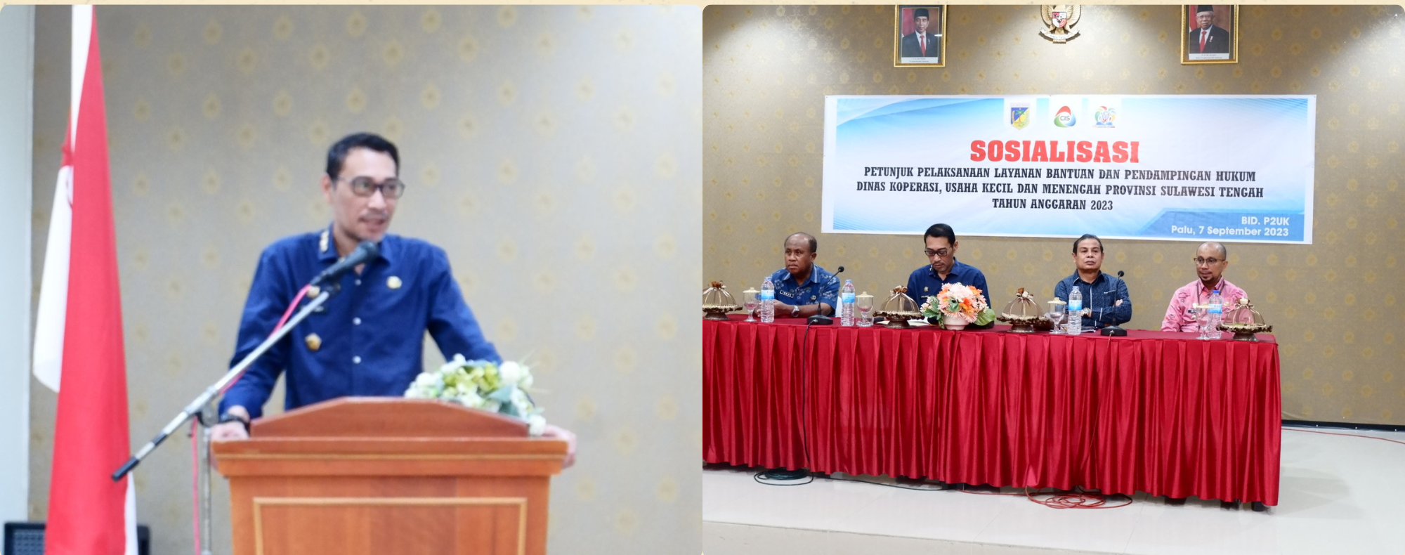 Sosialisasi Petunjuk Pelaksanaan Layanan Bantuan Pendampingan Bantuan Hukum bagi Pelaku UMKM
