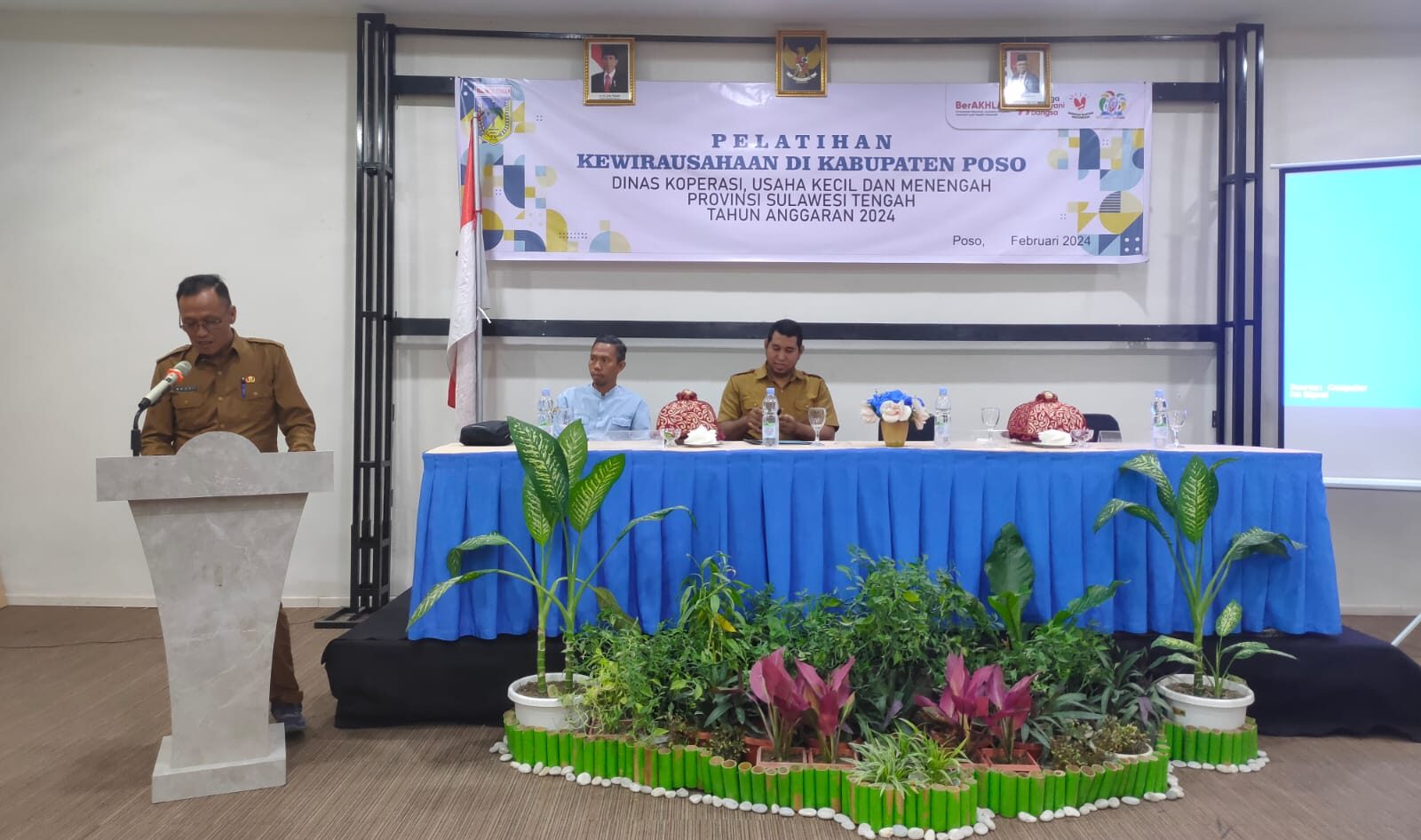 Menuju UKM "Naik Kelas", Dinas Koperasi & UKM Provinsi Sulawesi Tengah Gelar Pelatihan Kewirausahaan di Kabupaten Poso