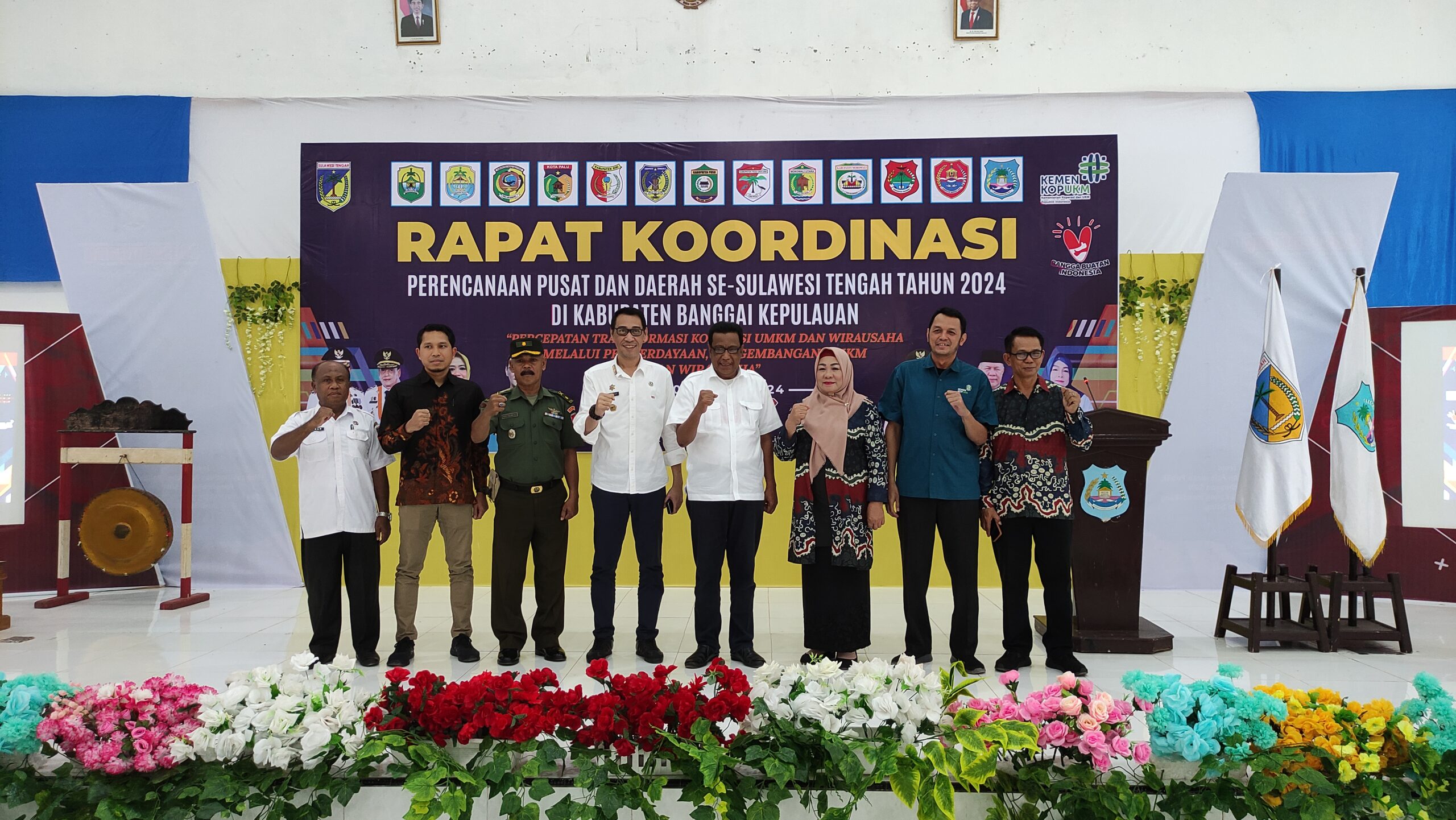 Rakor Perencanaan Pusat dan Daerah Se-Sulawesi Tengah Tahun 2024 Digelar di Salakan