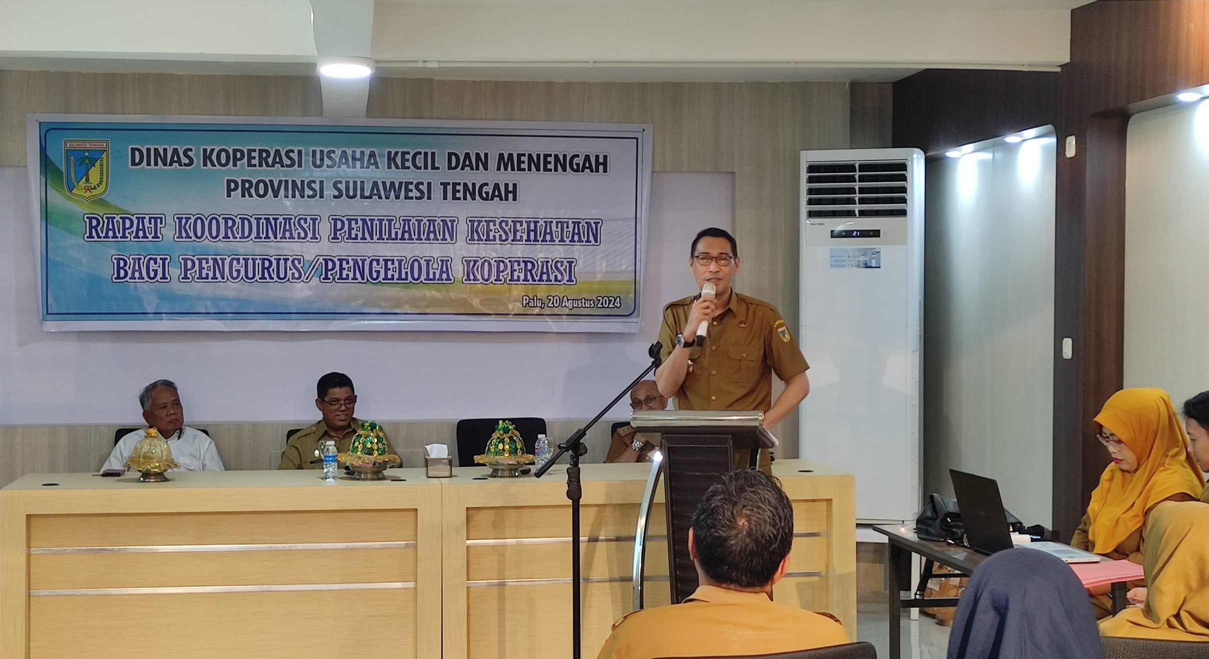 Rapat Koordinasi Penilaian Kesehatan Bagi Pengurus/Pengelola Koperasi