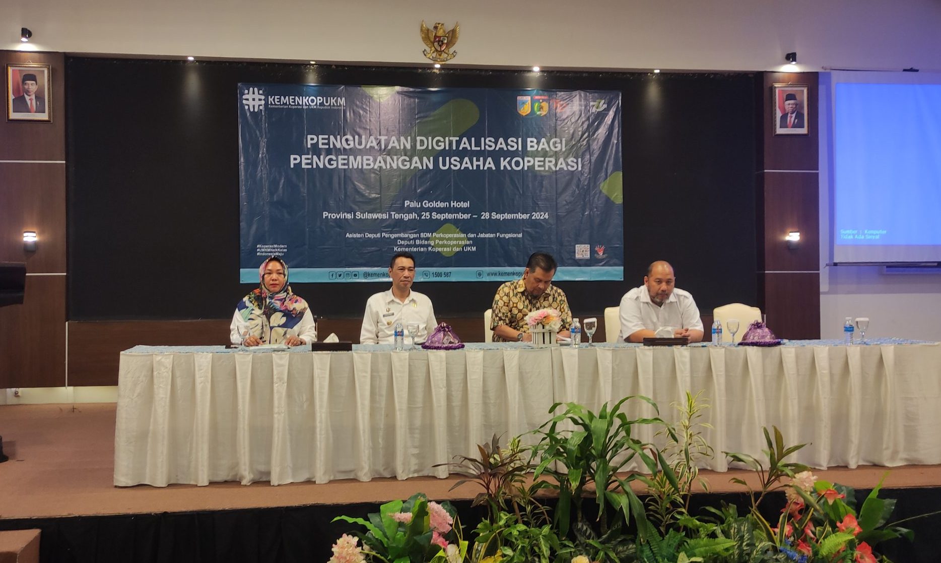 Kementerian Koperasi dan UKM RI Gelar Kegiatan Penguatan Digitalisasi untuk Pengembangan Usaha Koperasi di Kota Palu