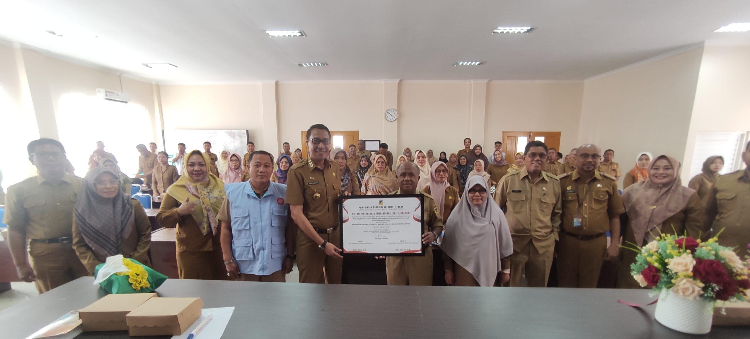 Sosialisasi Sekaligus Pencanangan Zona Integritas Wilayah Bebas Korupsi (ZI-WBK)