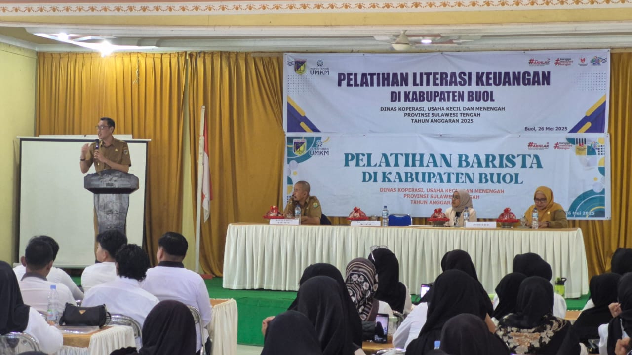 Meningkatkan Daya Saing Pelaku Usaha: Pelatihan Literasi Keuangan dan Pelathan Barista Digelar di Kabupaten Buol