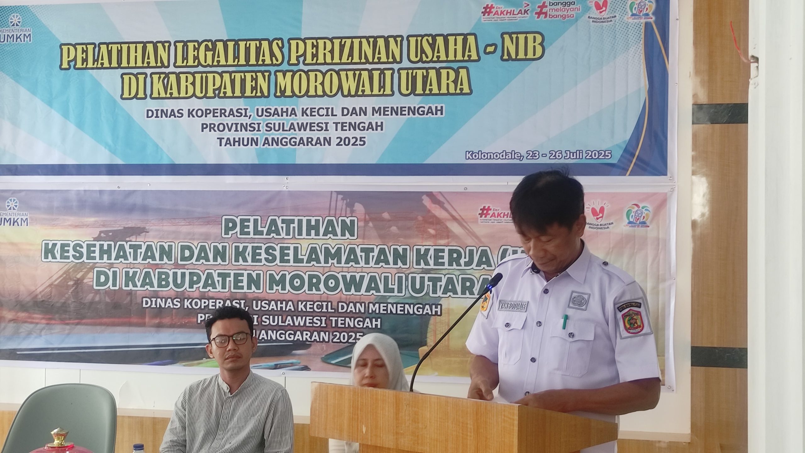 Dukung Perkembangan Usaha dengan Pelatihan Legalitas Perizinan Usaha dan Pelatihan Keselamatan Kerja di Kabupaten Morowali Utara