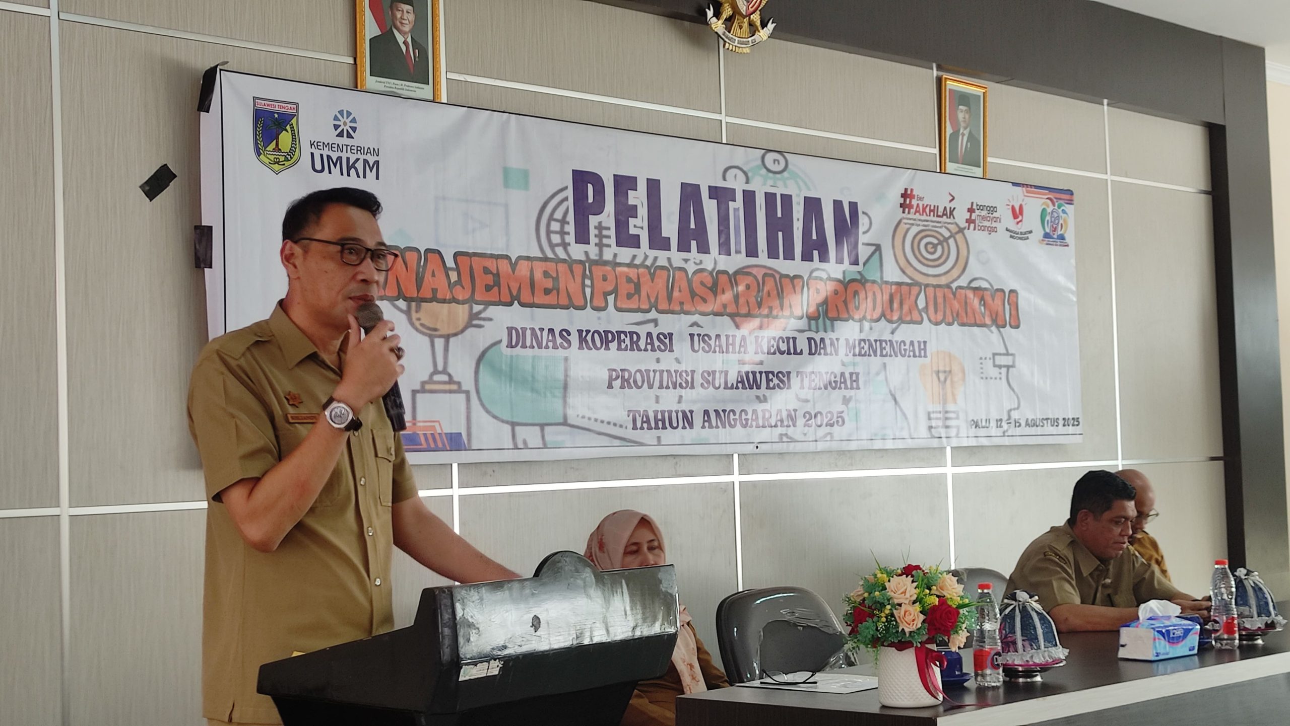 Dinas Koperasi & UKM Gelar Pelatihan Manajemen Pemasaran Produk UMKM