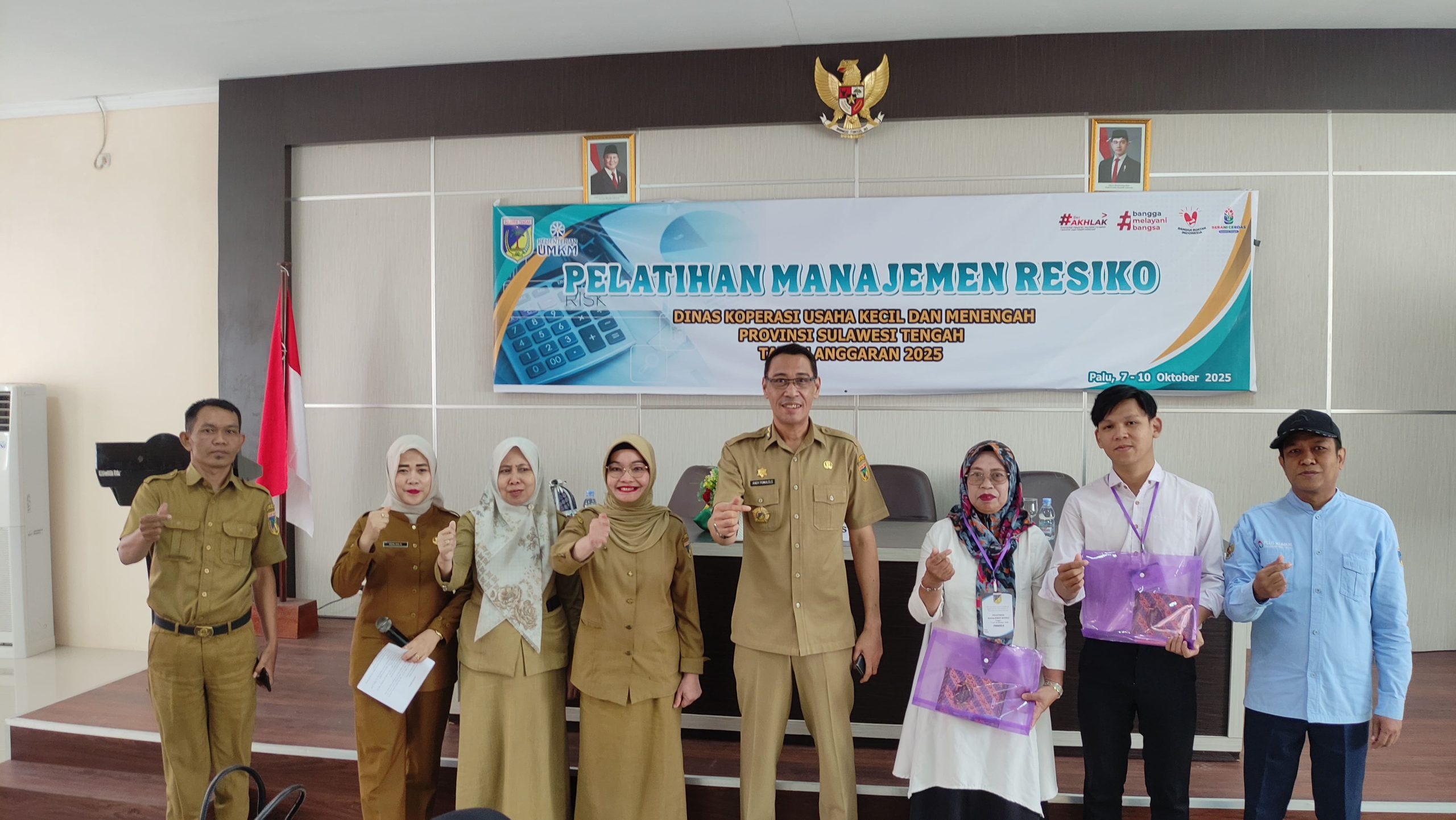 Pelatihan Manajemen Risiko Dorong UMKM Sulawesi Tengah Naik Kelas dan Tangguh Hadapi Tantangan Pasar